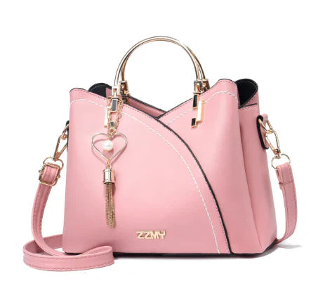 Orianna – Moderne Zweifarbige Handtasche Mit Signatur