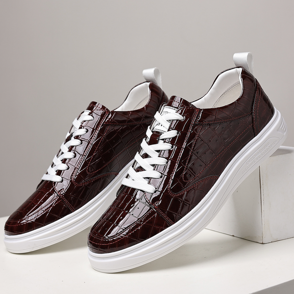 Deion – Leder Schnürschuh Turnschuh