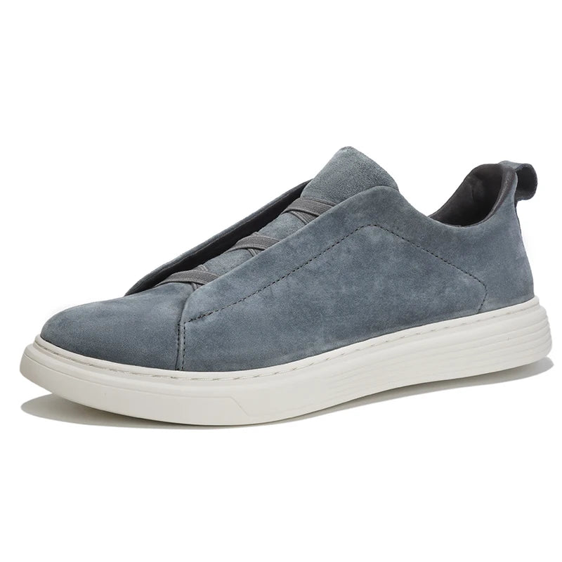 Derek – Eleganter Turnschuh Aus Wildleder
