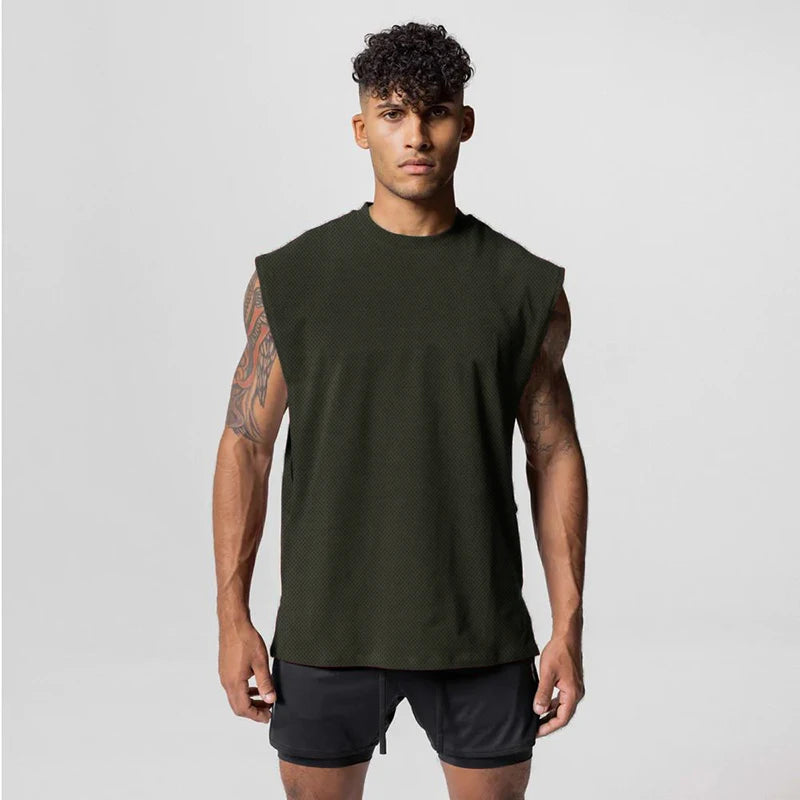 Julius – Rundhalsweste Mit Offenem Seitent