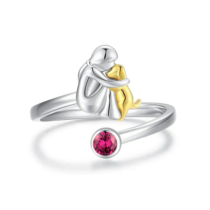 ForeverHug - Ring Mit Hundesymbol