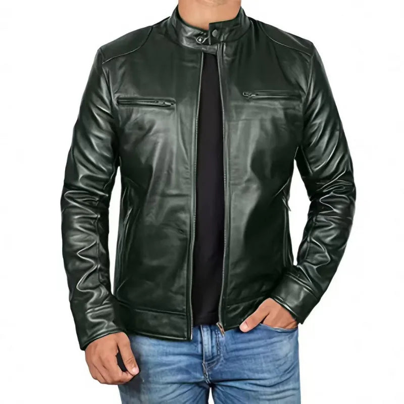 Daouda – Elegante Lederjacke