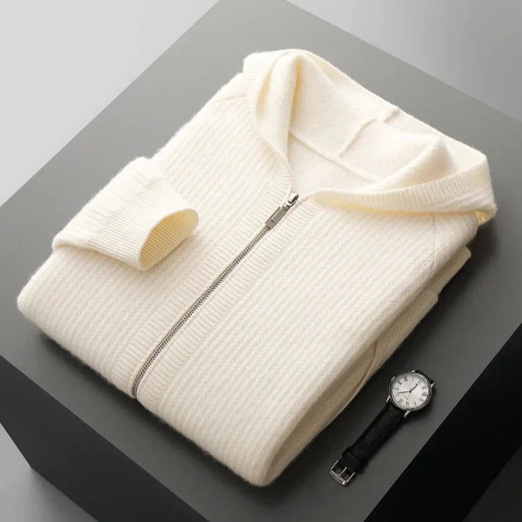 Yonel - Luxuriöser Kaschmir Kapuzenpullover