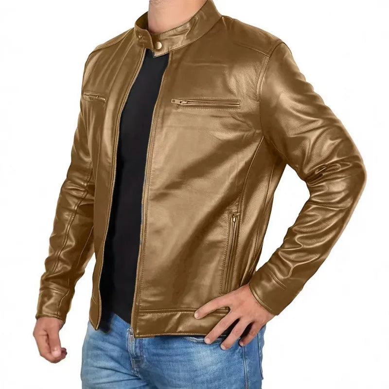Daouda – Elegante Lederjacke