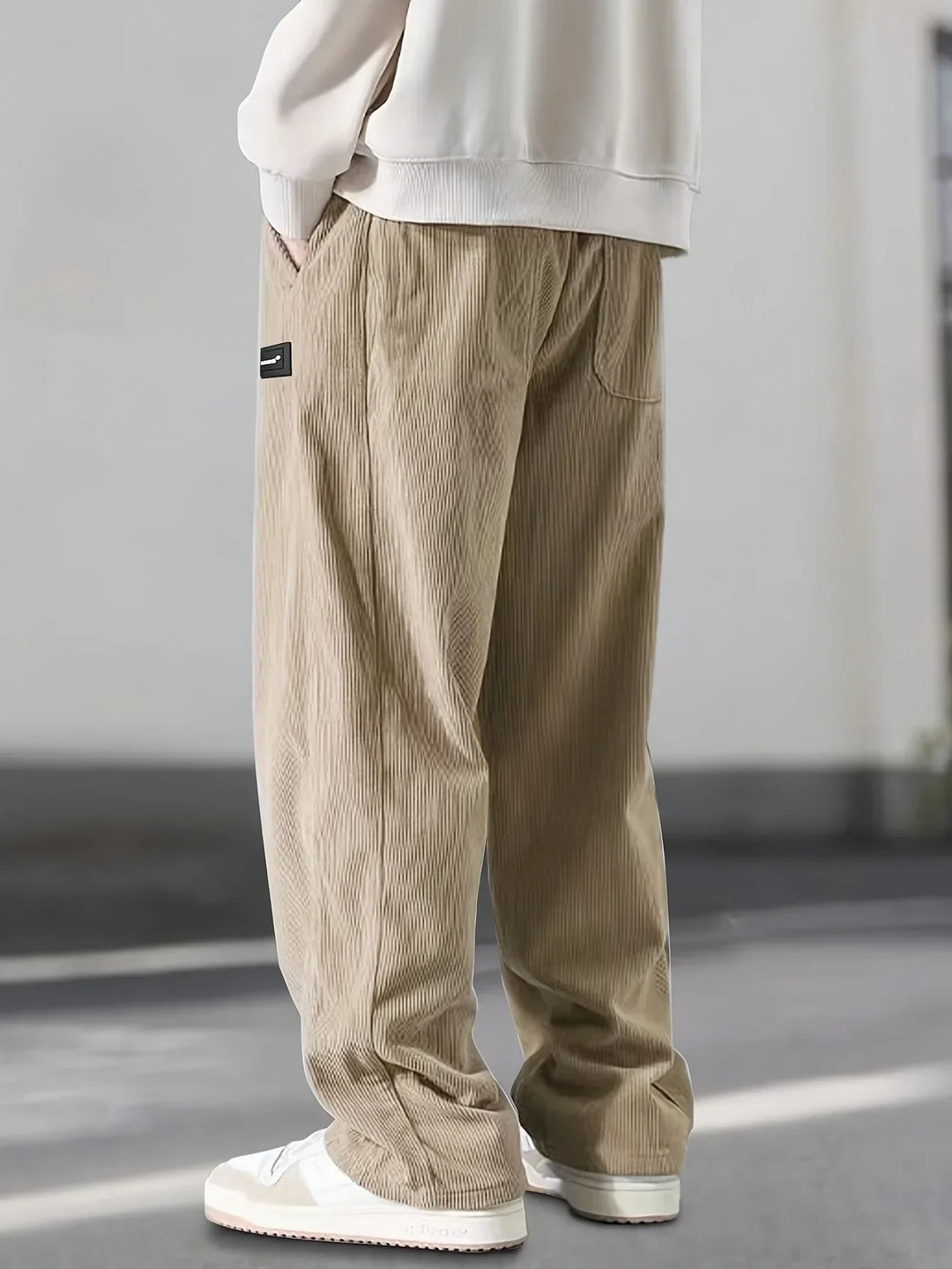 Scarlat – Lässige Locker Sitzende Cordhose