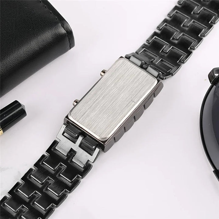 Veltrix – Digitale Uhr mit Edelstahlgehäuse