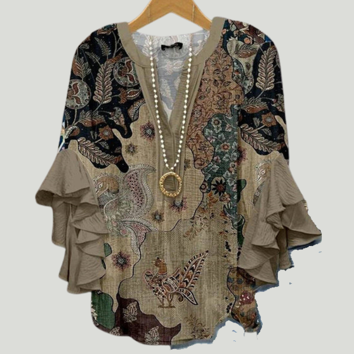 Jaycie – Elegante Bluse mit Mustern