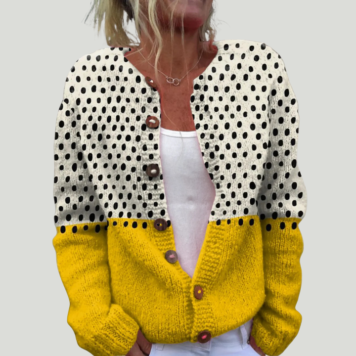 Arleane – Bequeme Gestrickt Strickjacke