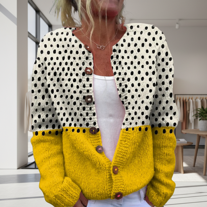 Arleane – Bequeme Gestrickt Strickjacke
