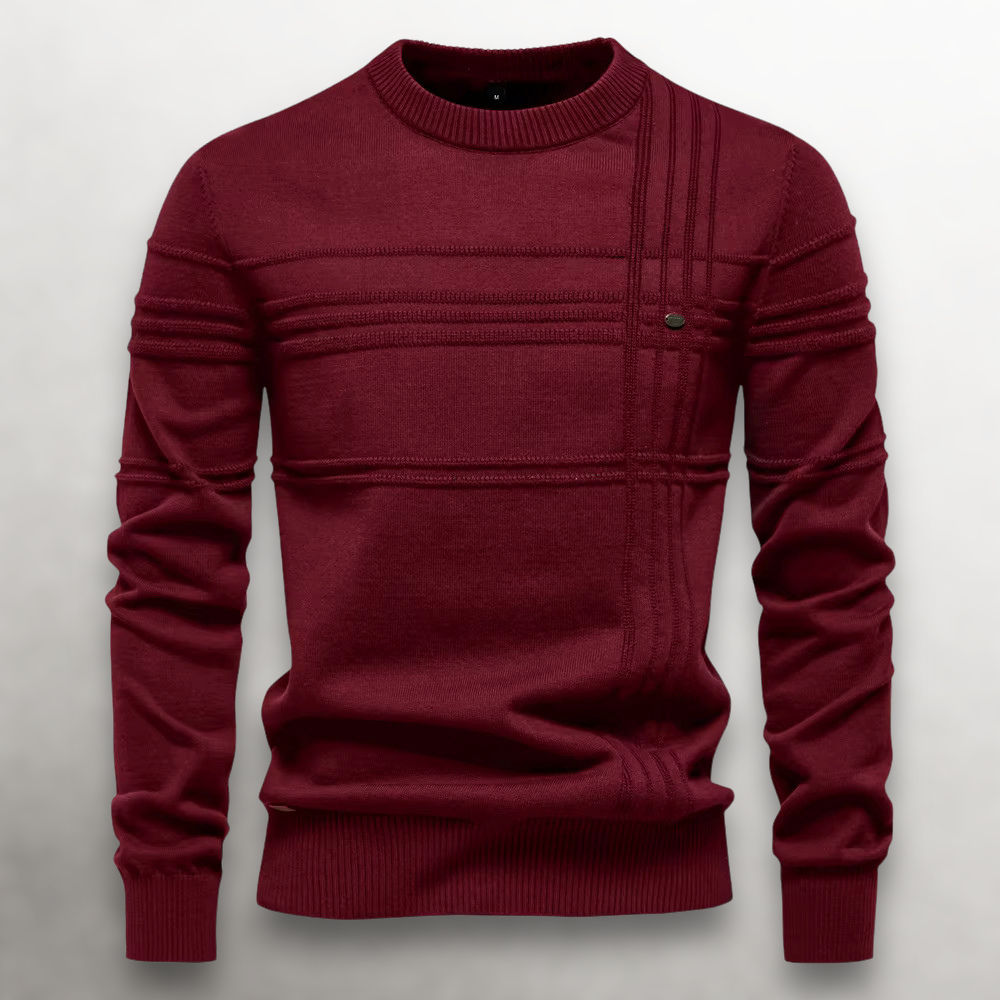 Mugur – Pullover Mit Rundhalsausschnitt