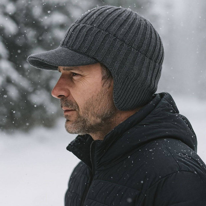 CozyWarm – Unisex-Wintermütze mit Ohrenklappen