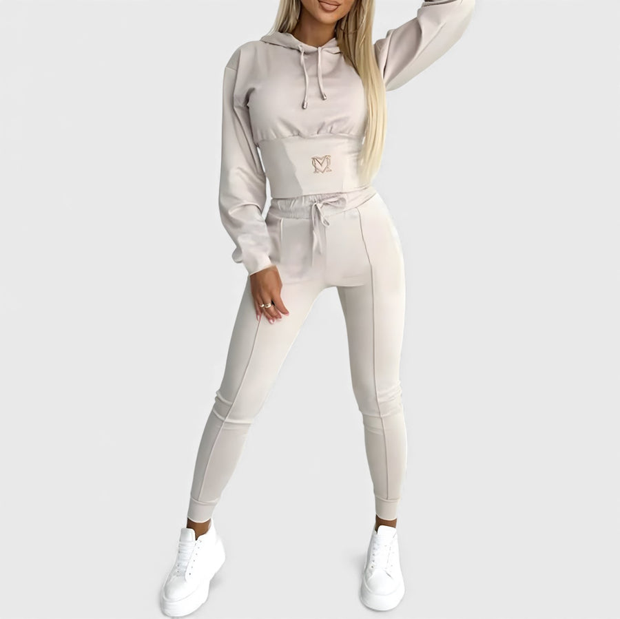 Maayan - Lässiges Zweiteiliges Set Aus Langärmeligem Hoodie Und Hose