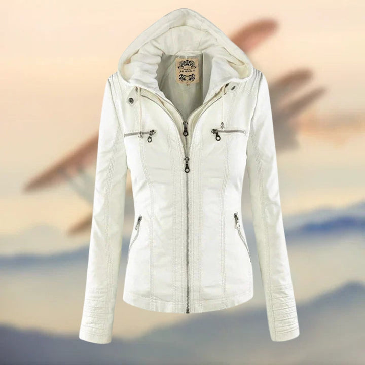 Janina – Elegante Und Einzigartige Leder Jacke