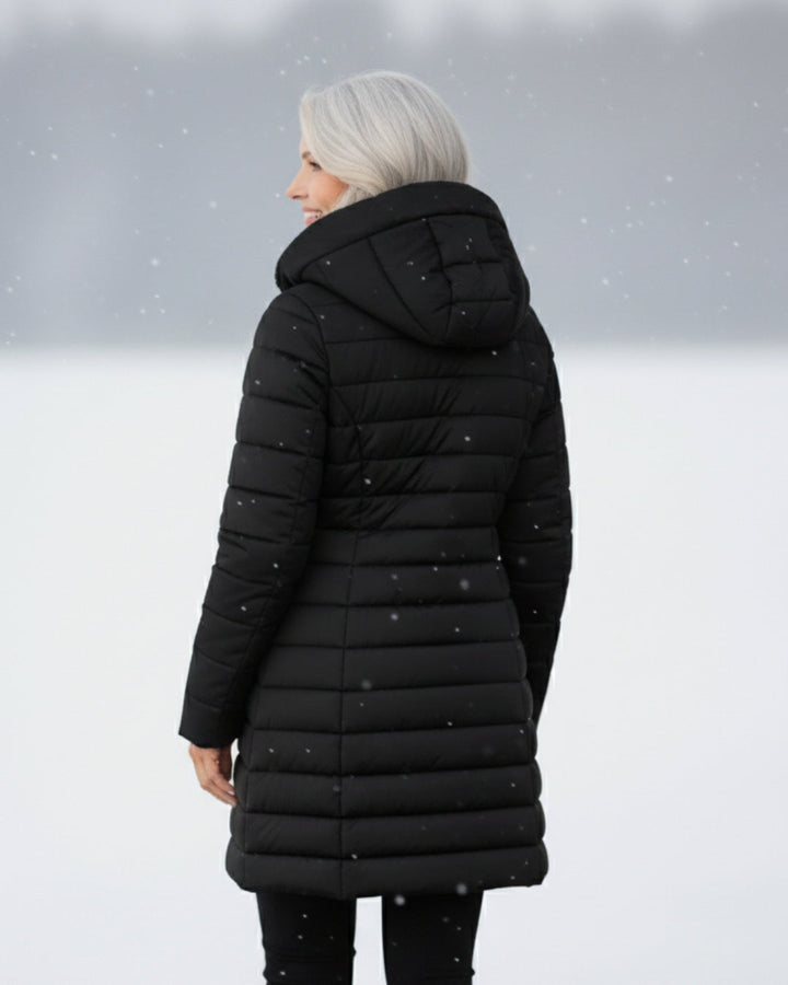 Oksiana – Fleece Gefütterter Puffer Mantel