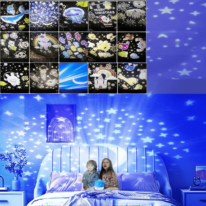 GlowVerse – Nacht Projektor Licht