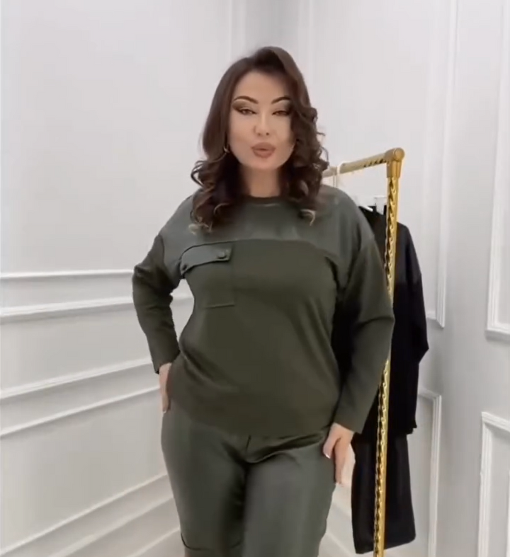 Kirilla – Bequemes Zweiteiliges Set