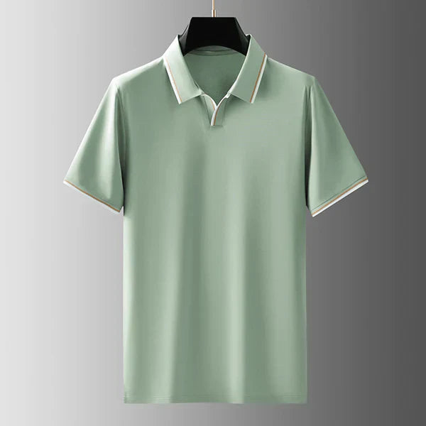 Lyle – Luxuriöses Kurzarm-Poloshirt