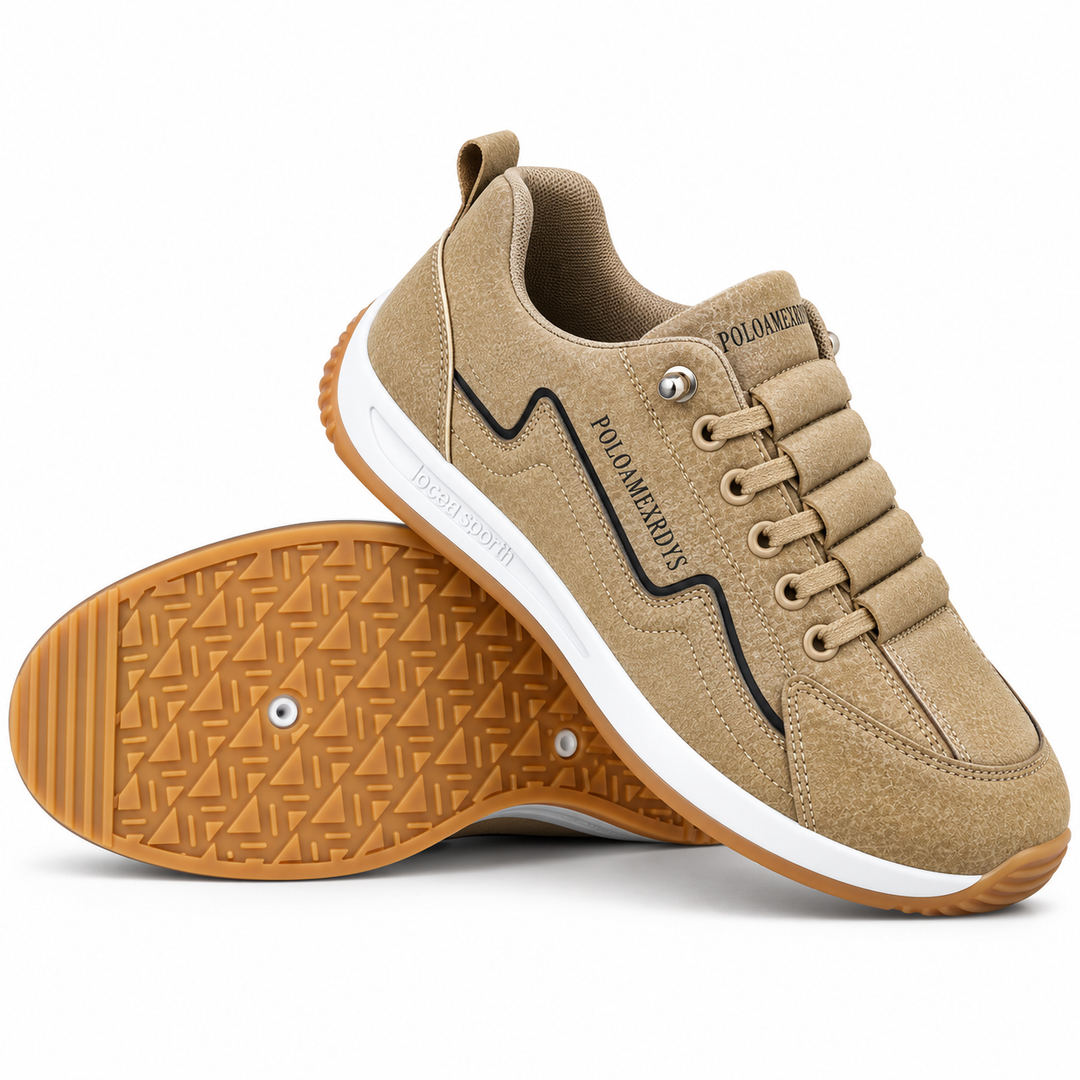 Luukas - Lässige Sneaker Mit Kontrastfarbenen Ziernähten