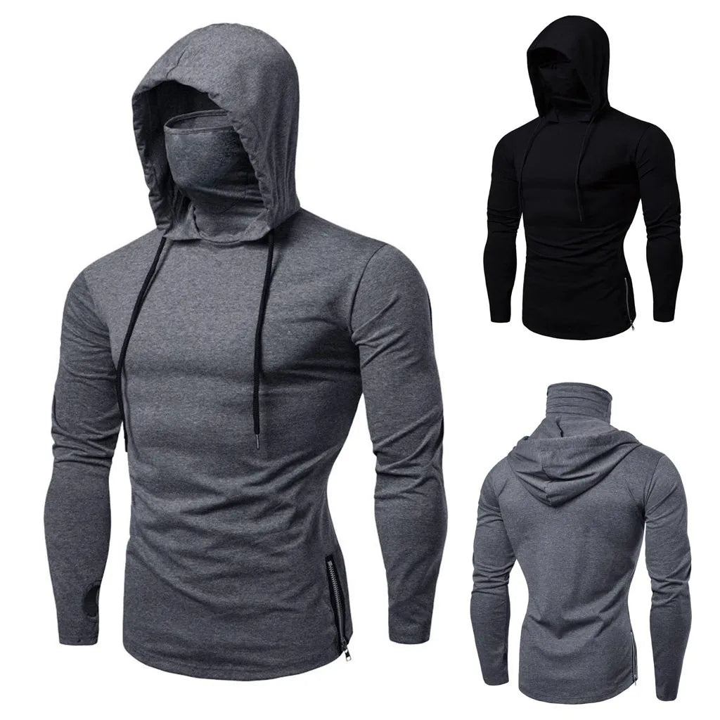 Marston – Kapuzenpullover Im Ninja-Stil Mit Gesichtsmaske