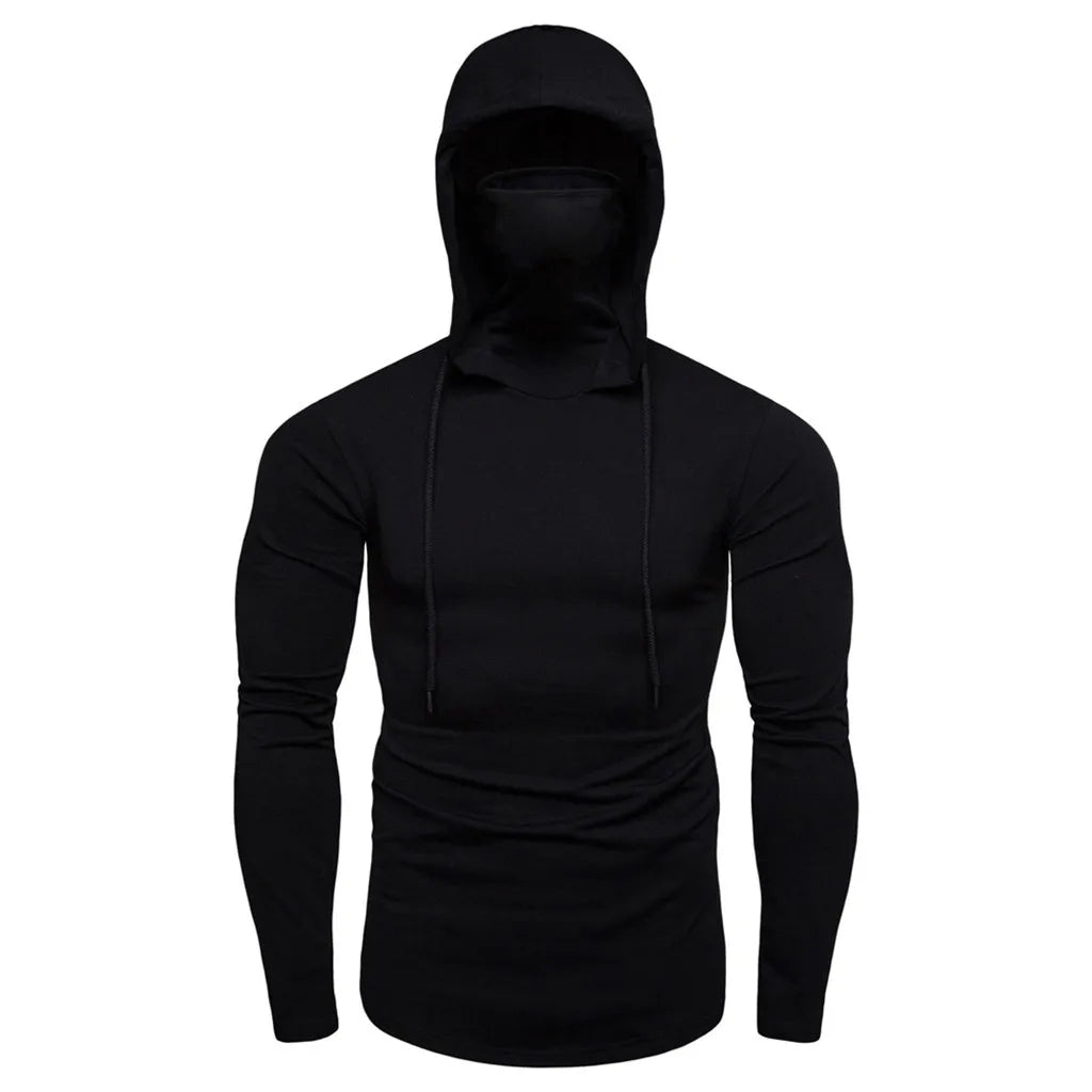 Marston – Kapuzenpullover Im Ninja-Stil Mit Gesichtsmaske