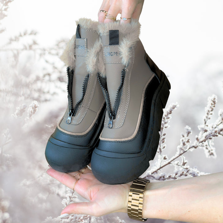 Zoharit - Wasserdichte Stiefeletten Mit Dicker Sohle