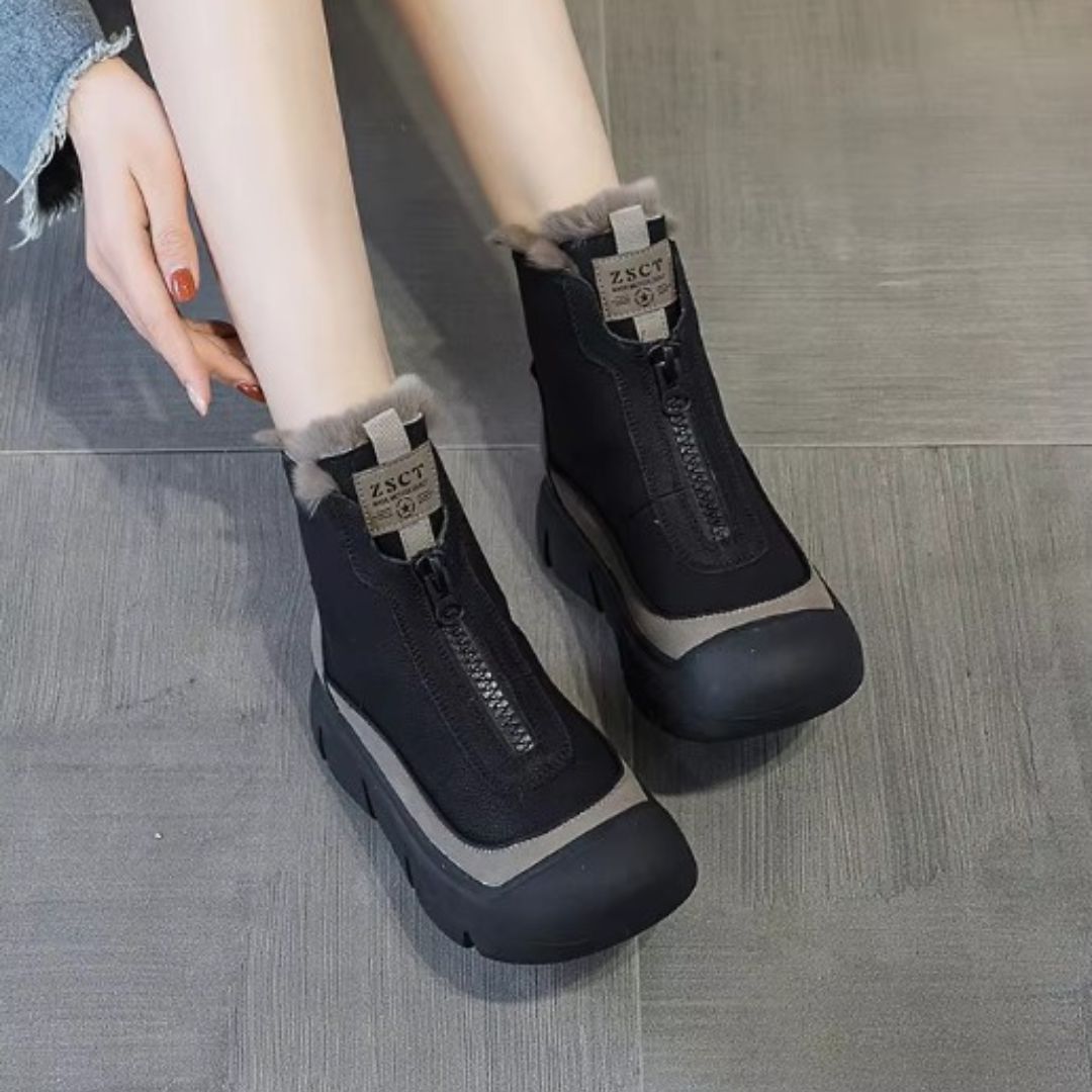 Zoharit - Wasserdichte Stiefeletten Mit Dicker Sohle