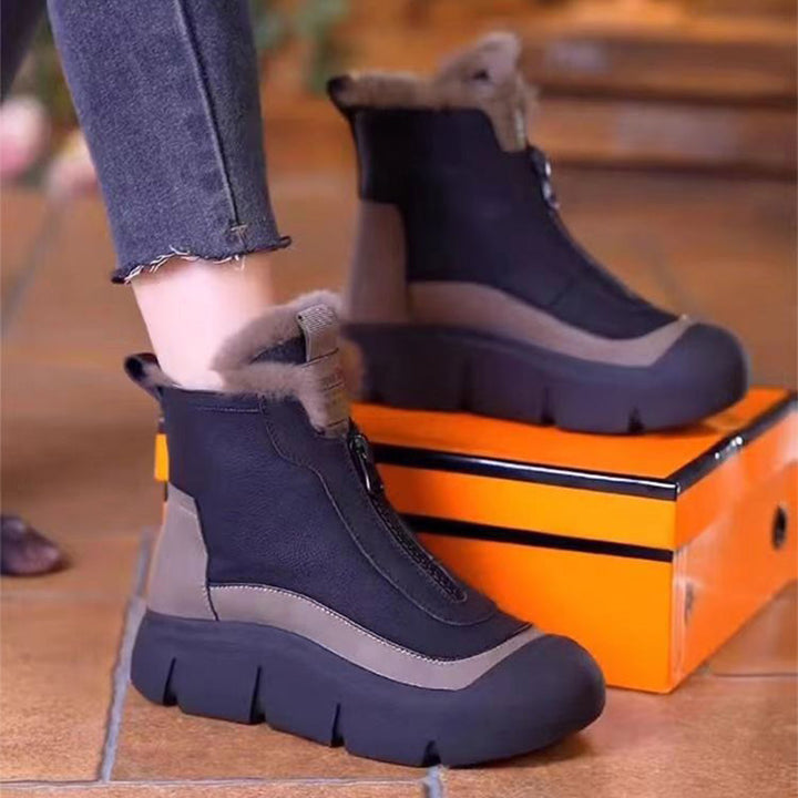 Zoharit - Wasserdichte Stiefeletten Mit Dicker Sohle