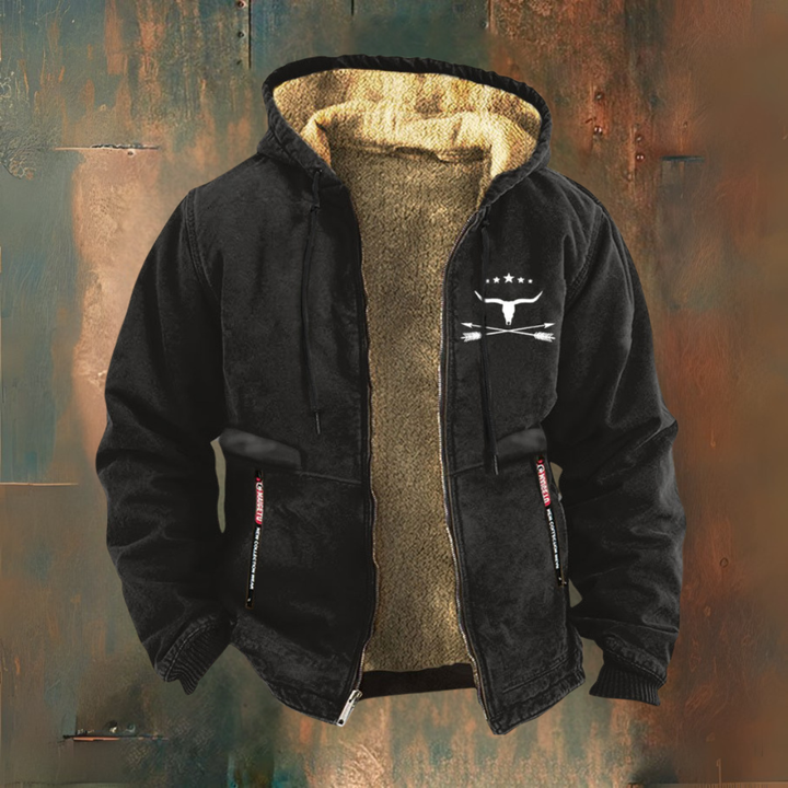 Zaliv – Elegante Kapuzenjacke im Barn-Stil