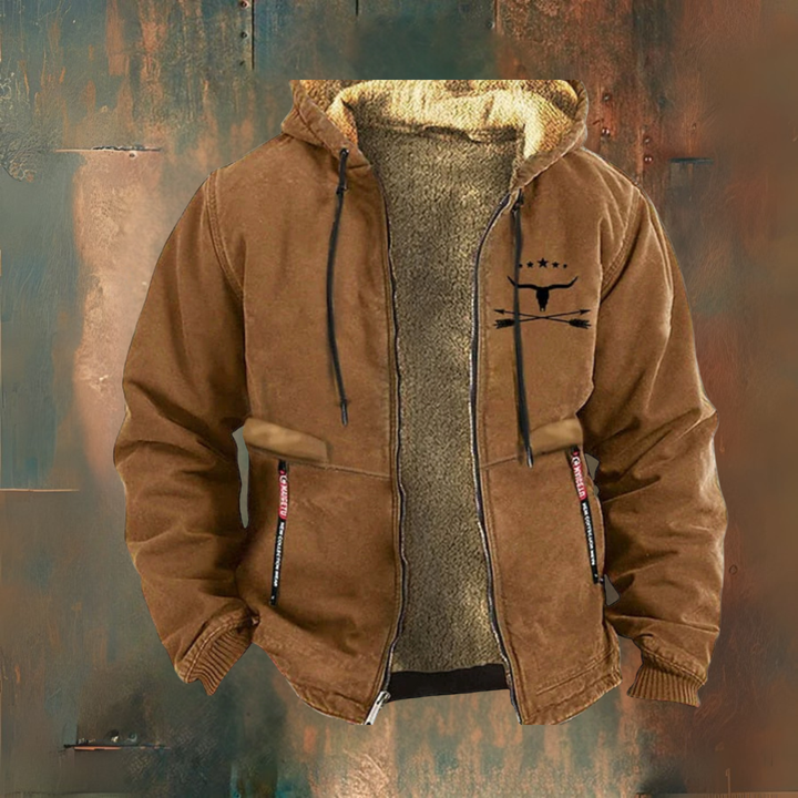 Zaliv – Elegante Kapuzenjacke im Barn-Stil