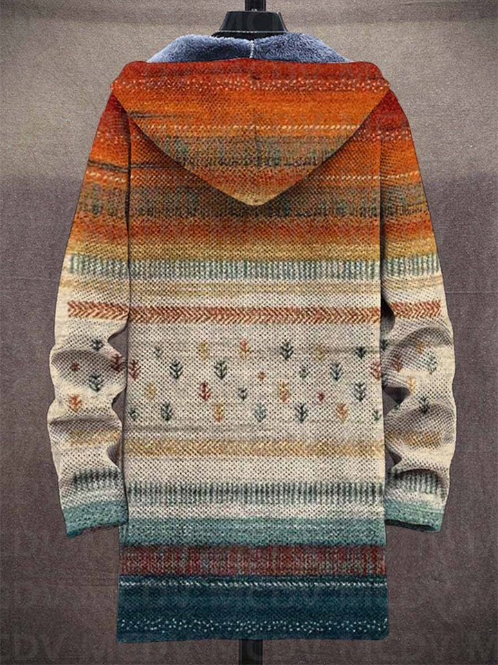 Zalie – Von der Kunst Inspirierter Luxus Strickjacke