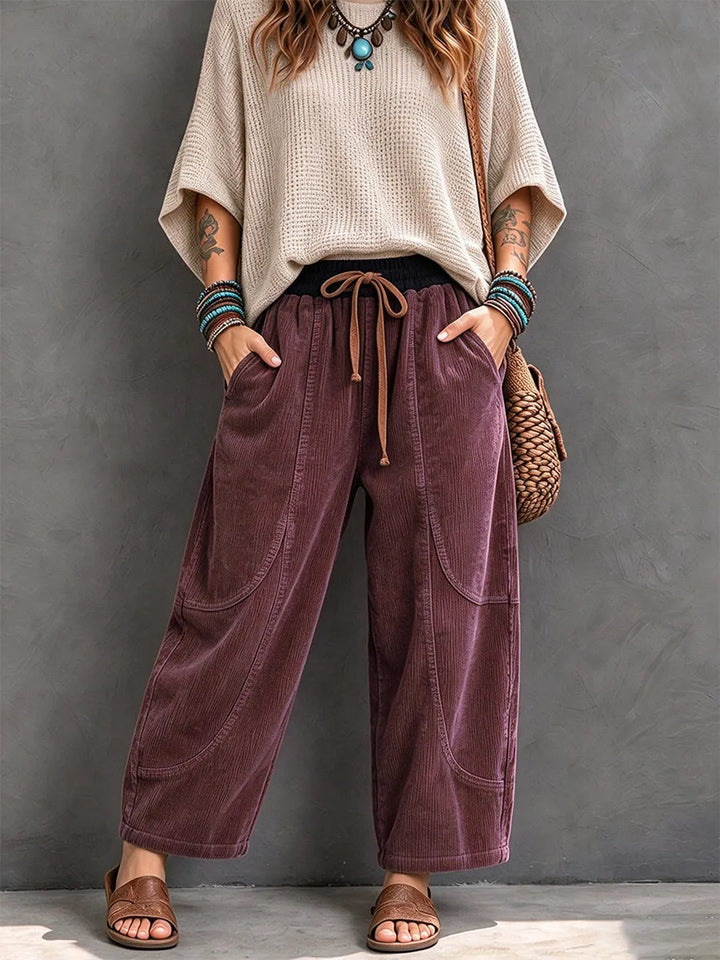 Karisma - Lässige Cordhose Mit Elastischem Bund