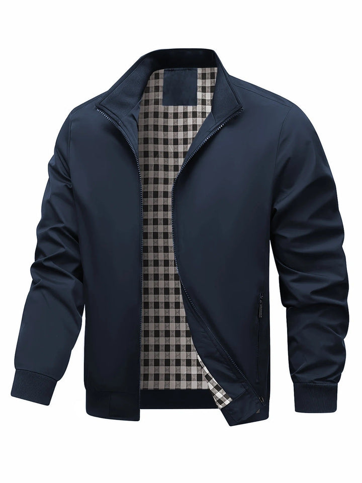 Charith - Lässige Langarm Jacke Mit Reißverschluss