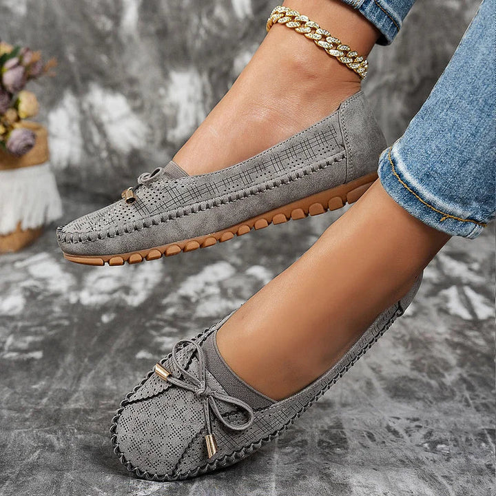 Rofia – Lässige Rutschfeste Leder Pantoffel