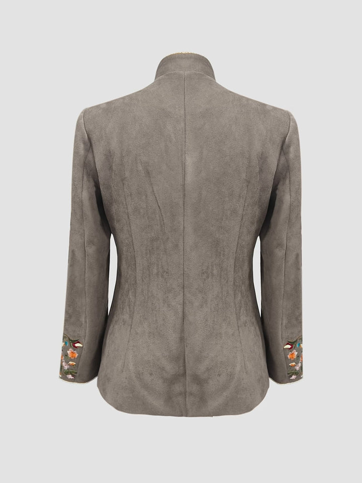 Anisaa – Elegante Jacke Mit Stehkragen
