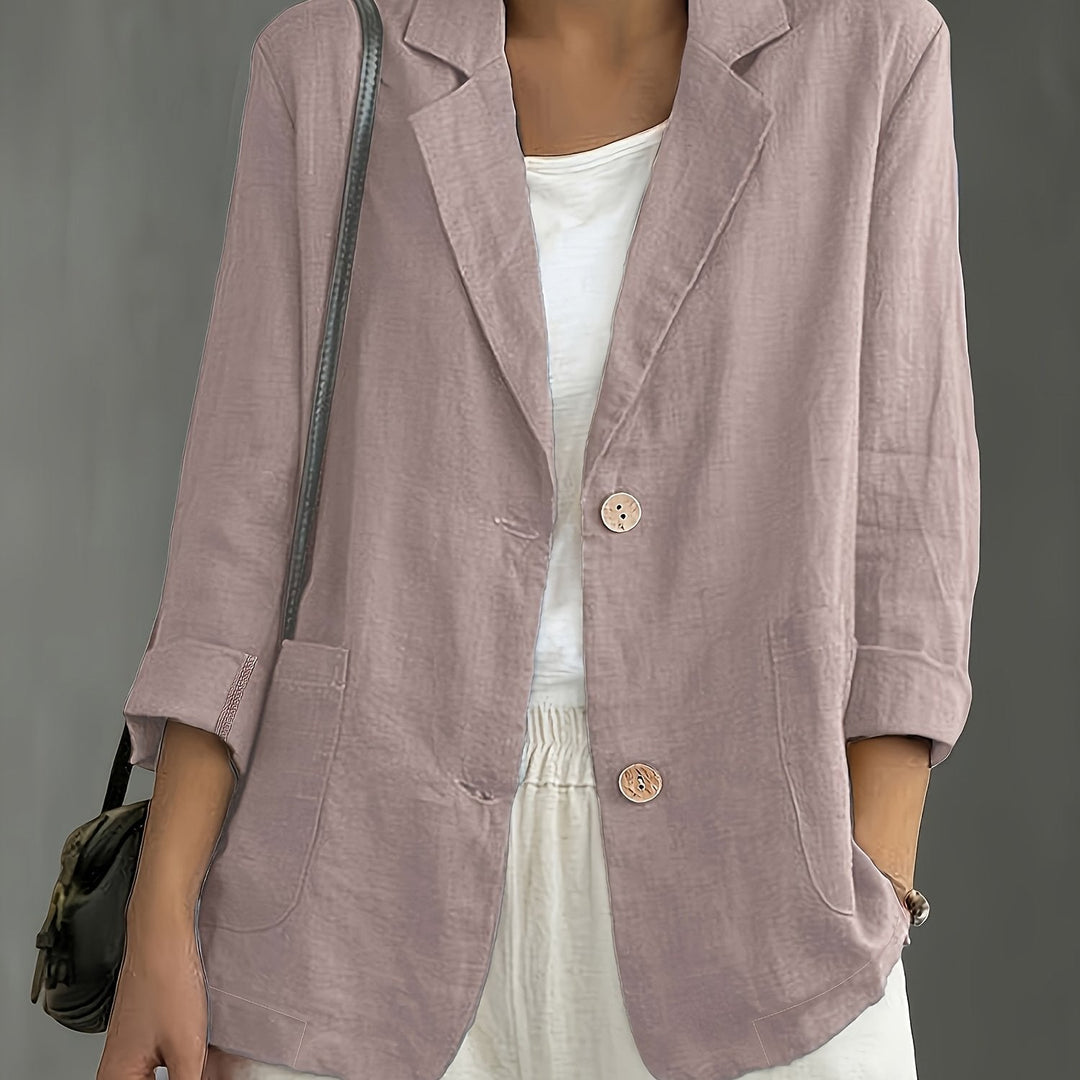 Jayde - Eleganter Baumwollblazer