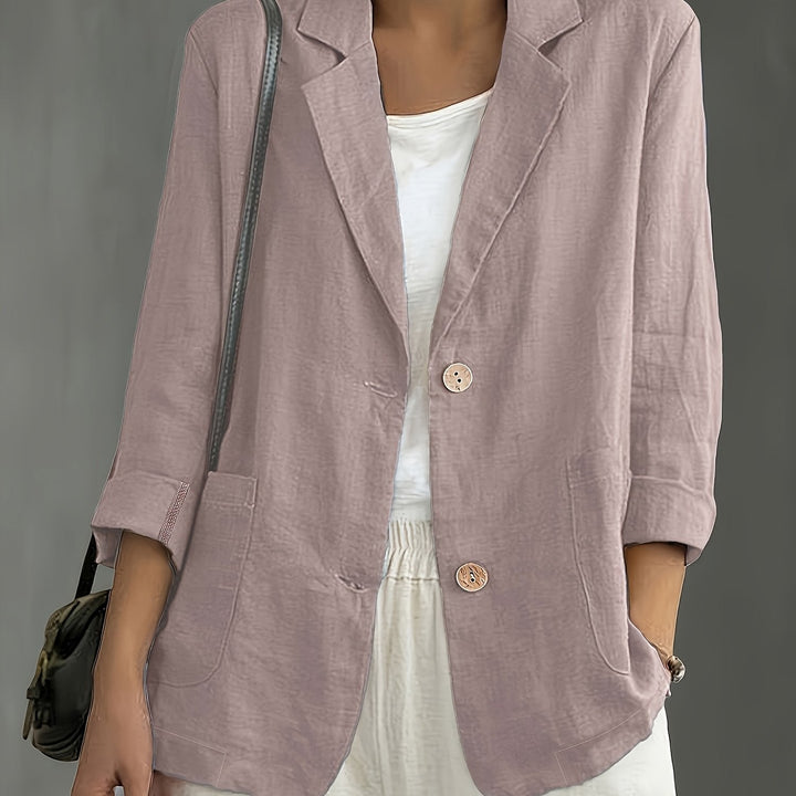 Jayde - Eleganter Baumwollblazer