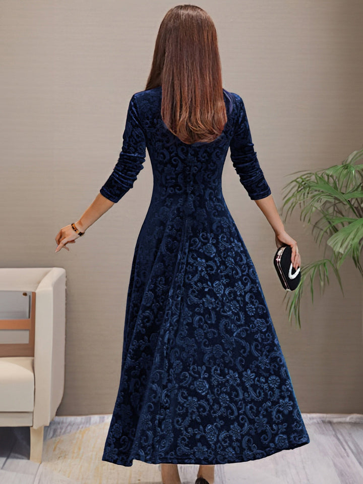 Eluned – Elegantes Samt-Partykleid