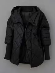 Stephenson – Jacke mit Kapuze Und Rauten Steppmuster