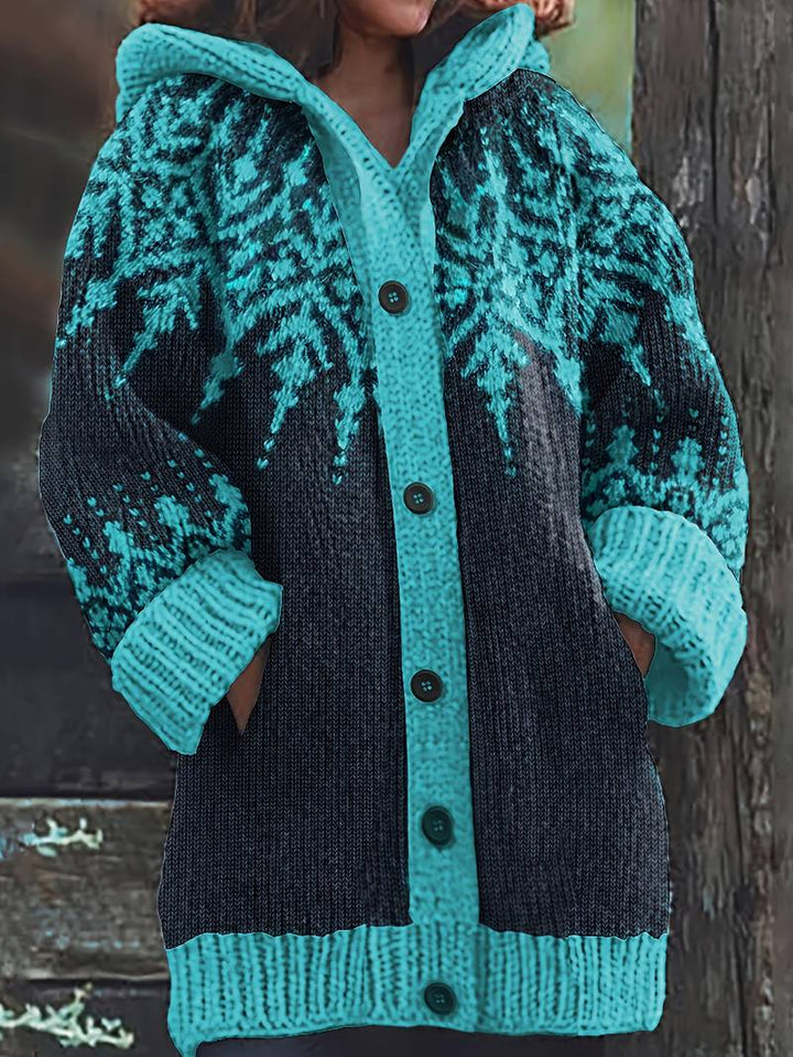 Hadassah - Eleganter Wintermantel Aus Stoff in Oversize Passform