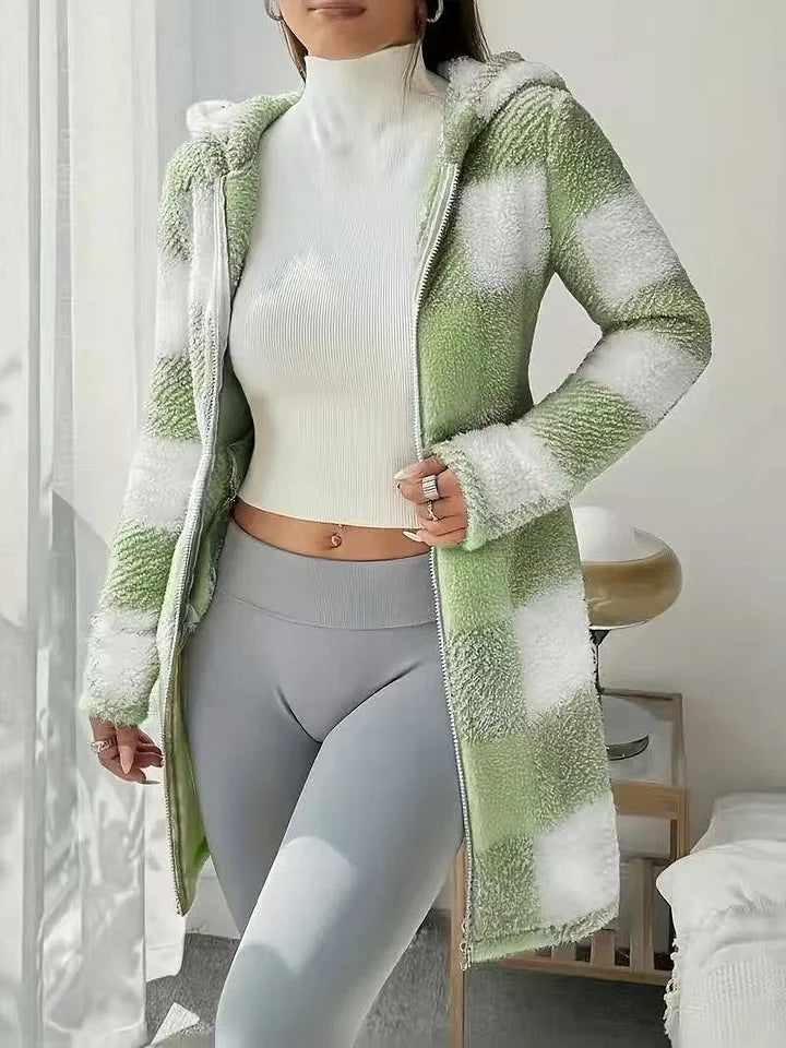 Tissaia - Stylische Kapuzenjacke Mit Reißverschluss