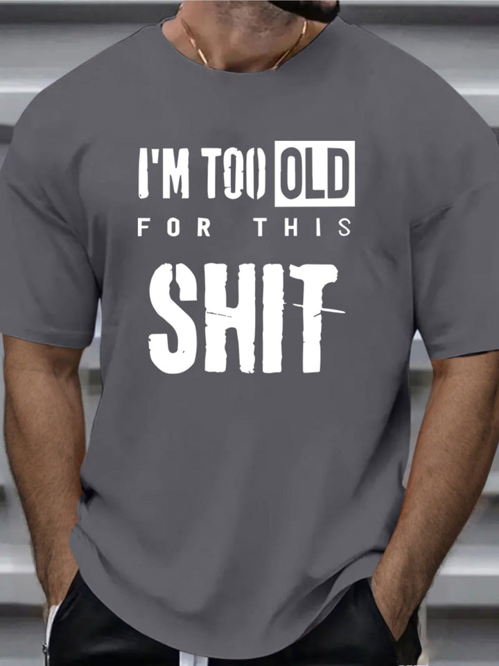 Marcin – Elegantes T-Hemd Mit Rundhalsausschnitt