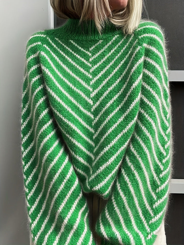 Klarysa – Lässiger Langarm Strickpullover