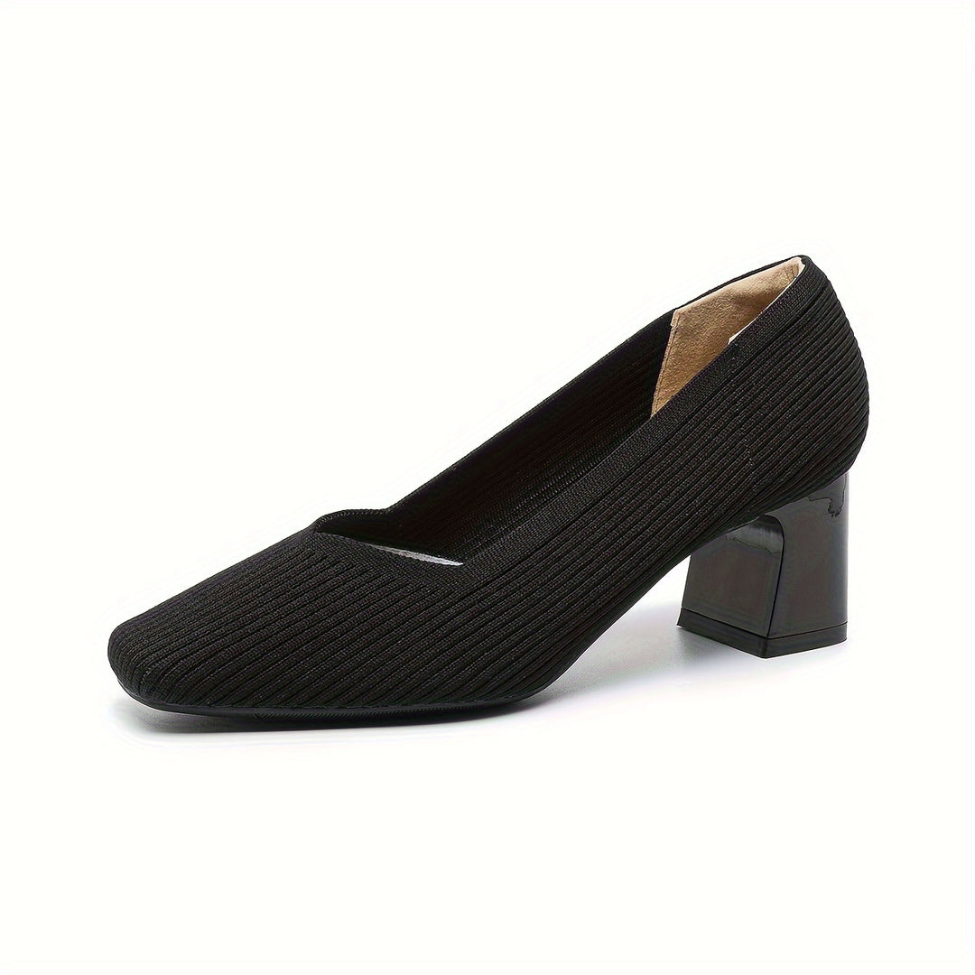 Joleen – Stilvolle Pumps Mit Klobigem Absatz
