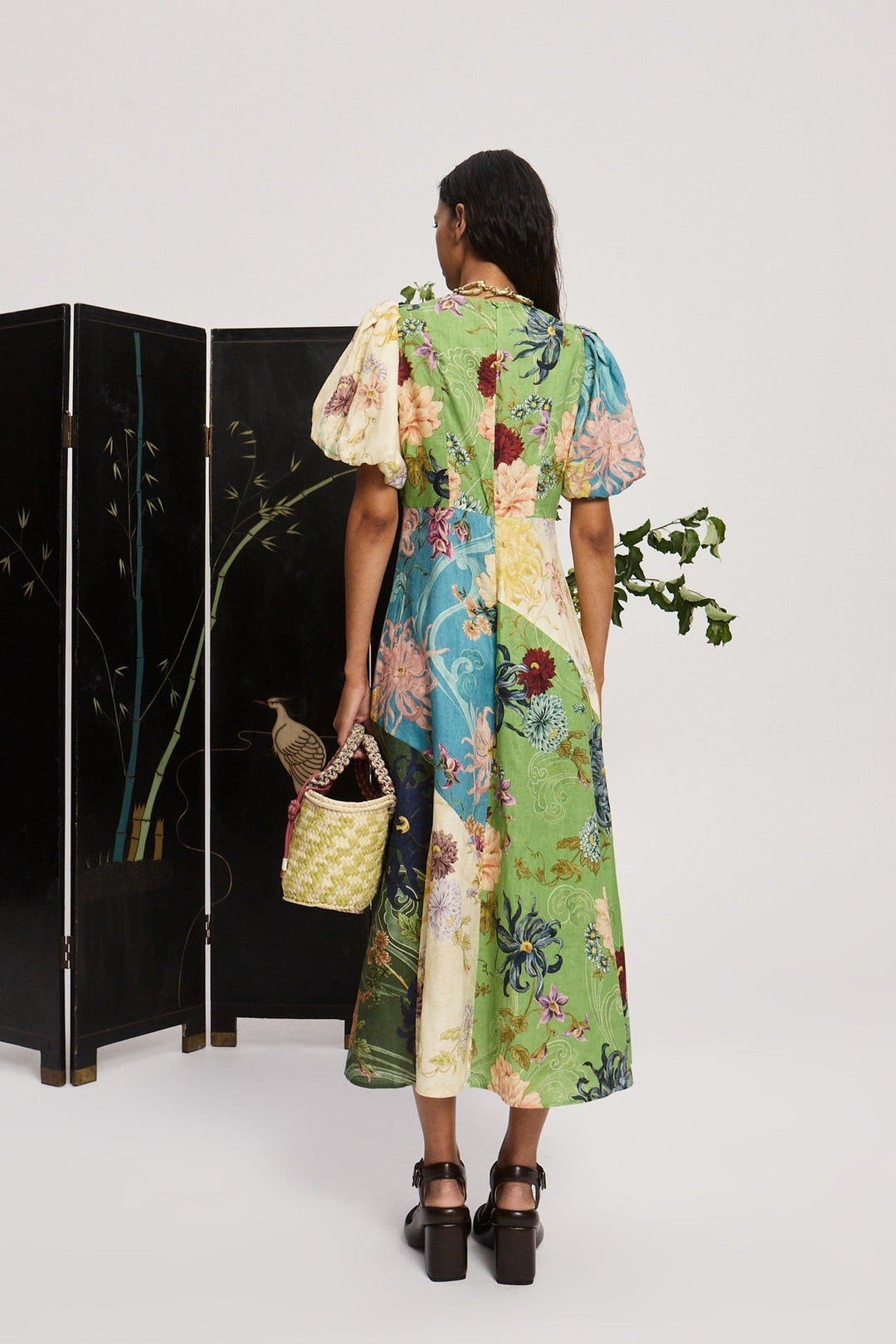 Maileen – Avery Midi Kleid mit Spleißung