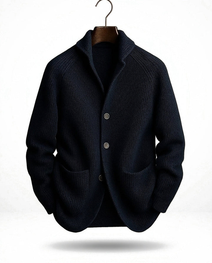 Jirri – Strickjacke Mit Schalkragen Und Knopfleiste