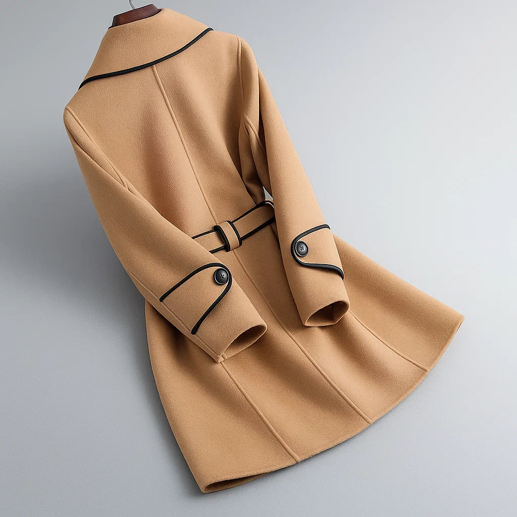 Aitana – Trenchcoat Mit Reverskragen Und Gürtel