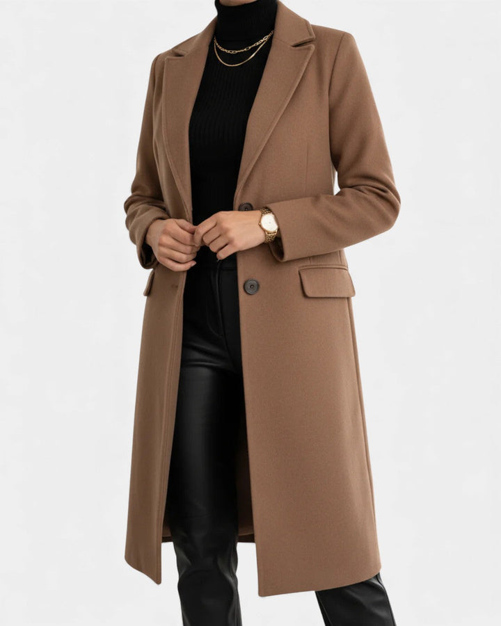 Andayani – Eleganter Langer Mantel