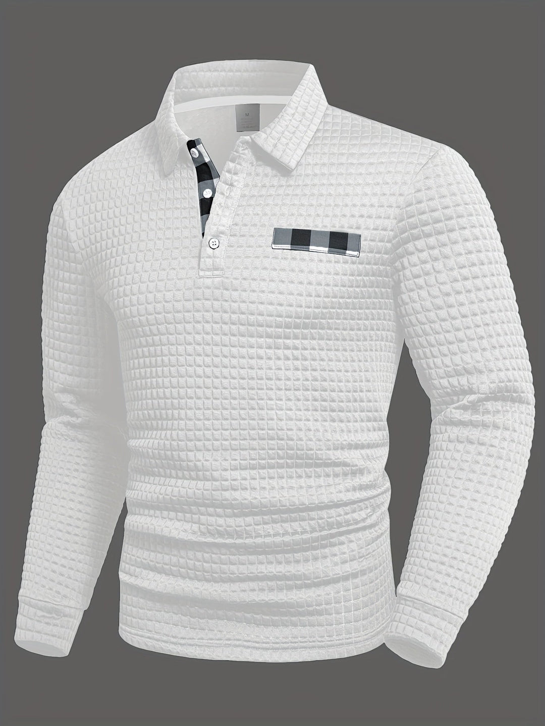 Jürgen – Lässiges Langarmhemd Mit Knöpfen