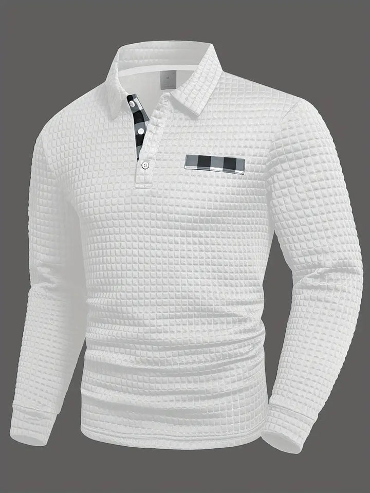 Hughes – Lässiges Dick Gestricktes Hemd Mit Knöpfen