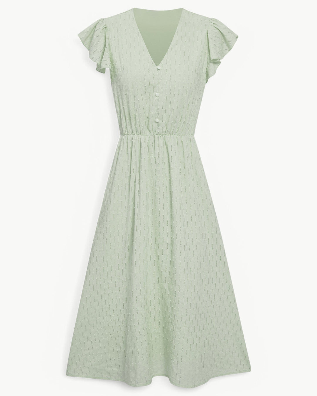 Julieta – Midikleid Mit Rüschenärmeln